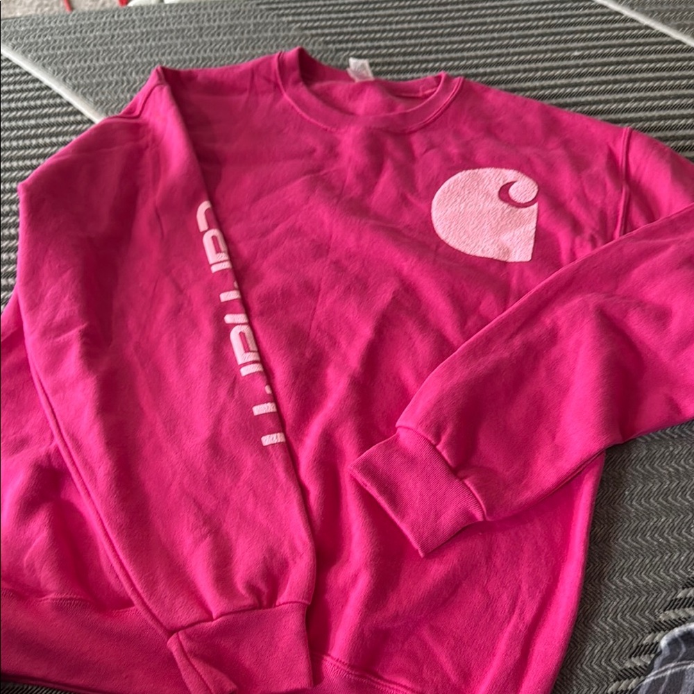 Pink Logo Sweatshirt